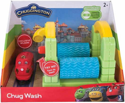 Chuggington autolavaggio con locomotiva