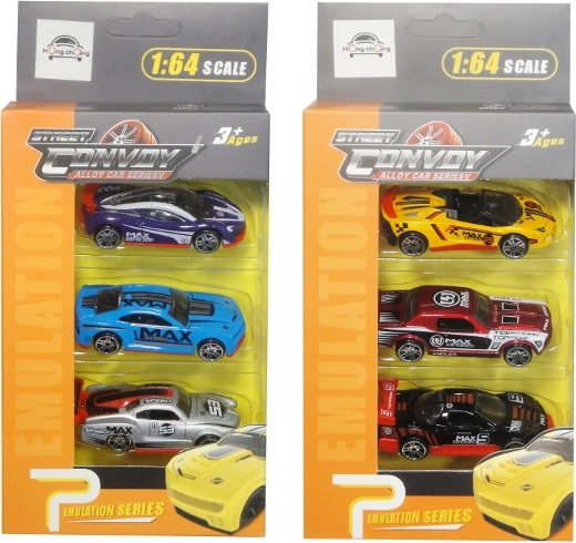 Macchinina da corsa in metallo e plastica 1 pz