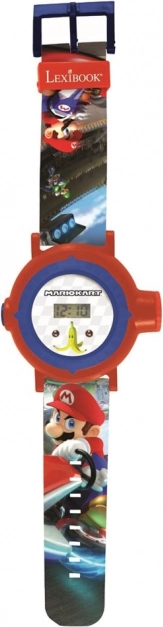 Orologio di proiezione per bambini Mario Kart