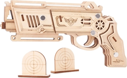 Puzzle 3D in legno Arma a elastici Falcon