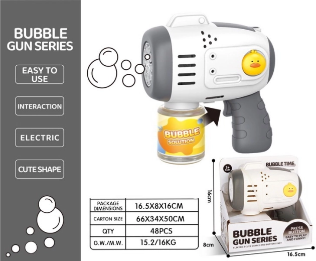 Pistola per bolle di sapone 90 ml