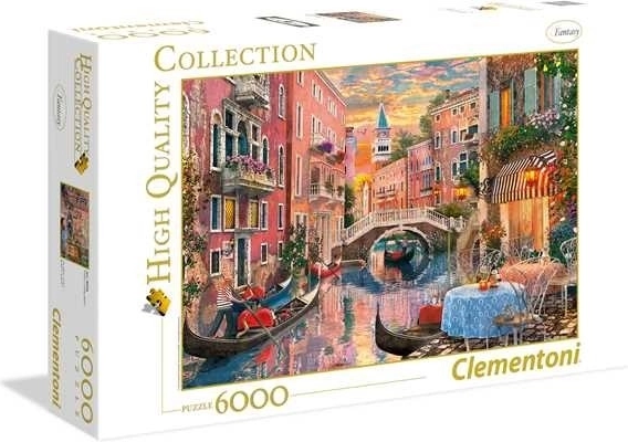 Puzzle 6000 pezzi Tramonto a Venezia