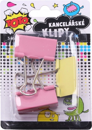Clip per ufficio 41 mm, set da 3 pezzi