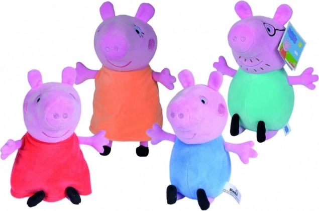 Pupazzo peluche PEPPA PIG – mix personaggi 16–20 cm