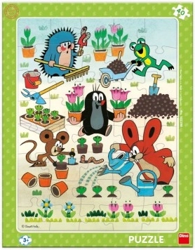 Puzzle Krtek giardiniere 40 pezzi