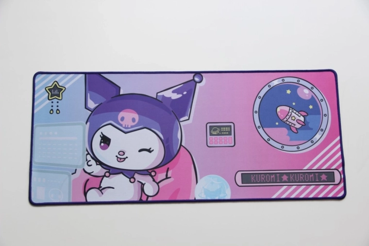 Hello Kitty tappetino da scrivania gaming jumbo Kuromi