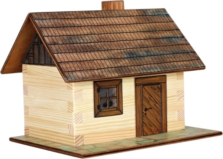 Walachia kit da costruzione in legno da incollare, casetta in tronchi
