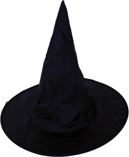 Cappello da strega nero per adulti