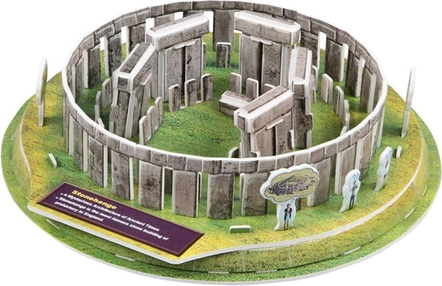 Puzzle 3D Stonehenge di Clever&Happy 35 pezzi