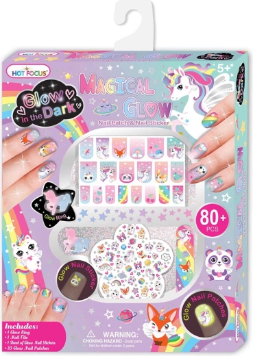 Set unghie Animaletti che brillano al buio