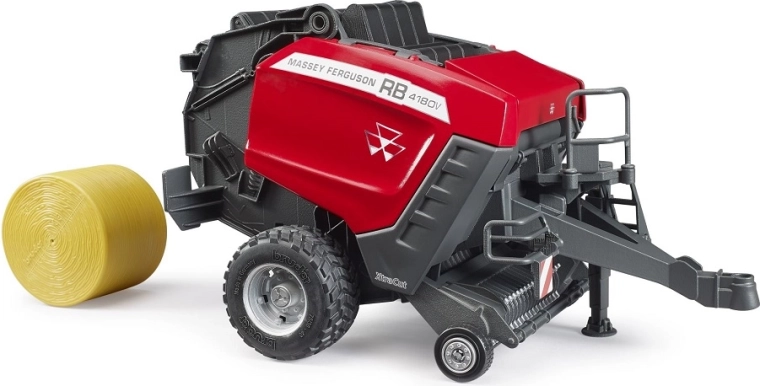 Pressa per balle rotonde Bruder Massey Ferguson