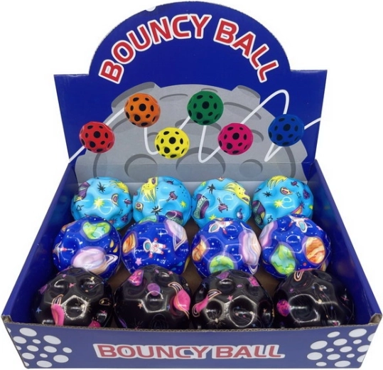 Pallina con motivo spaziale 7 cm