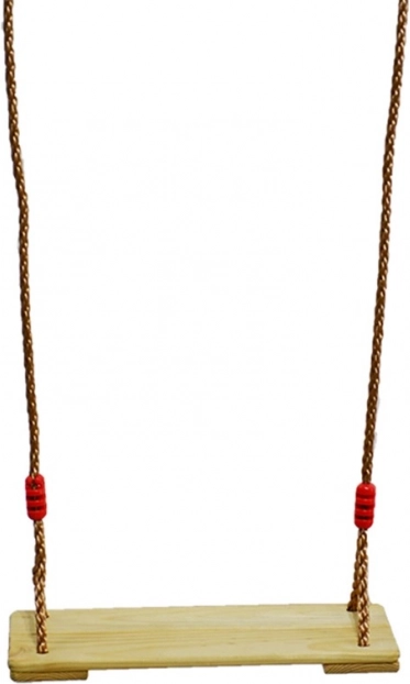 Altalena in legno con tavoletta