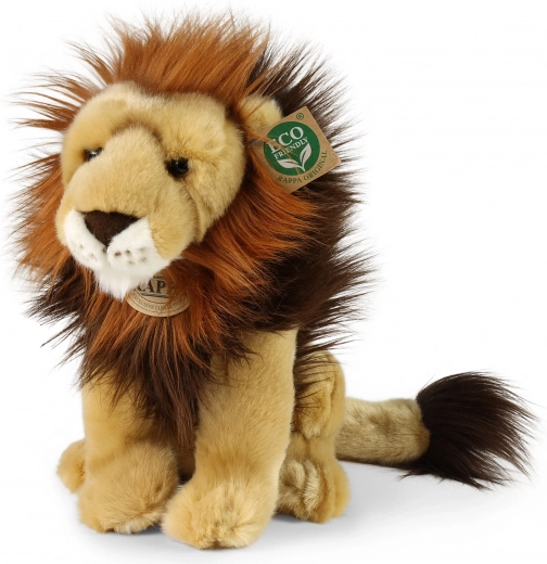 rappa leone di peluche eco friendly 25 cm