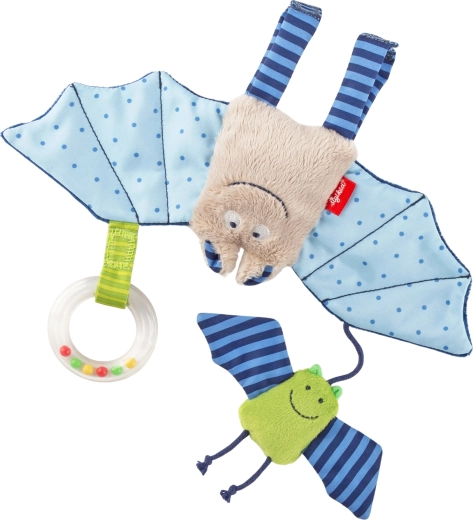 Sigikid gioco educativo sospeso a pipistrelli con sonaglio e squeaker