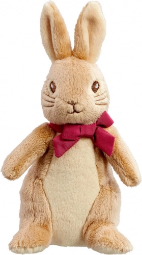 Coniglietto di peluche Flopsy con fiocco – piccolo
