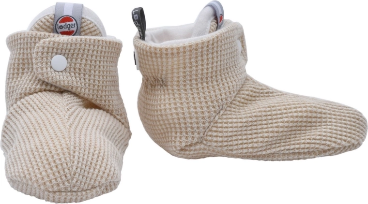 Scarpine in cotone Lodger Ciumbelle ivory 6–12 mesi