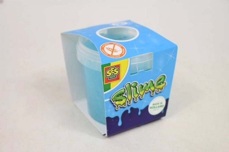 SES Creative Slime blu con glitter 140 g