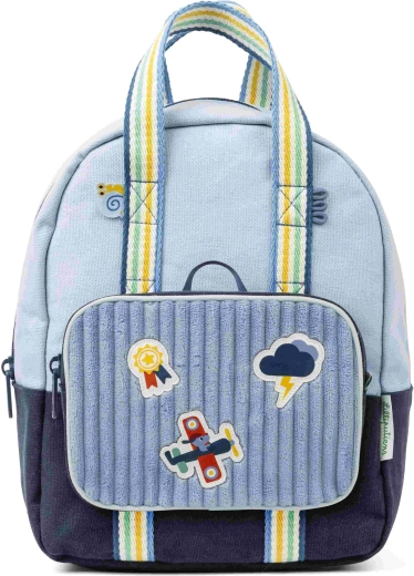 Zainetto per bambini Lilliputiens mix & match blu