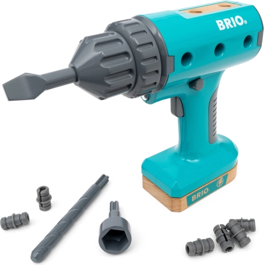 BRIO Builder trapano avvitatore a batteria per bambini