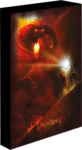 Quadro LED luminoso Il Signore degli Anelli - Balrog