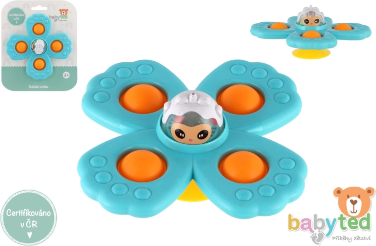 Babyted trottola girevole per bambini 11 × 5 cm