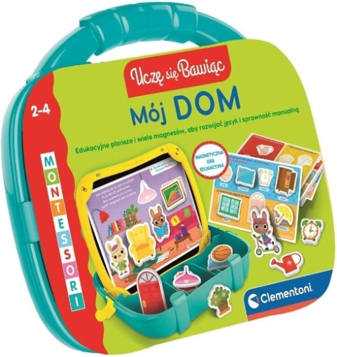 Valigetta magnetica educativa La mia casa
