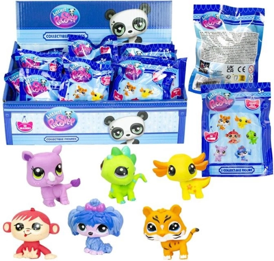 Figurina Littlest Pet Shop – gommina, mix di specie in bustina