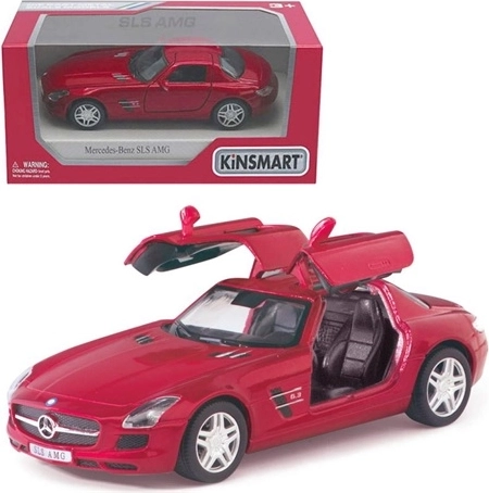 Modello in metallo dell'auto Kinsmart Mercedes-Benz SLS AMG 1:36