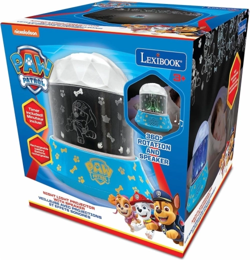 Proiettore notturno Lexibook Paw Patrol con altoparlante