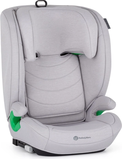 Petite&Mars seggiolino auto Astor Pro i-Size gentle grey 100–150 cm