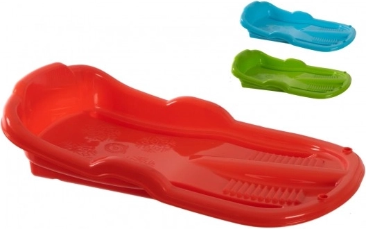 Slittino in plastica per bambini Technok 63 × 36 cm in 3 colori - 1 pezzo