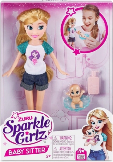 Zuru Sparkle Girlz babysitter bambola