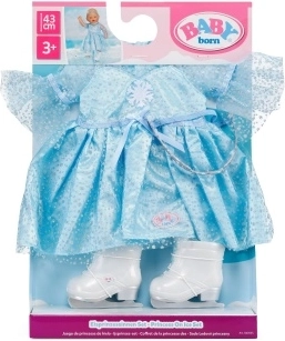 BABY born set principessa sul ghiaccio per bambola 43 cm