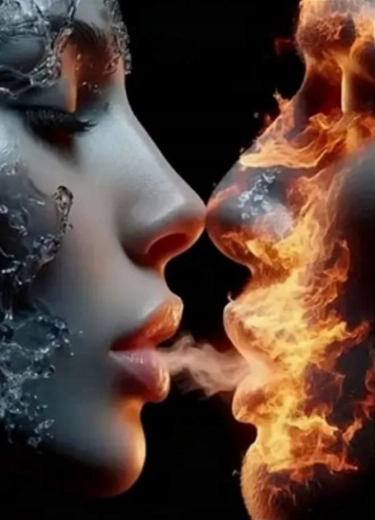 Norimpex pittura con i numeri Il bacio 40 × 50 cm