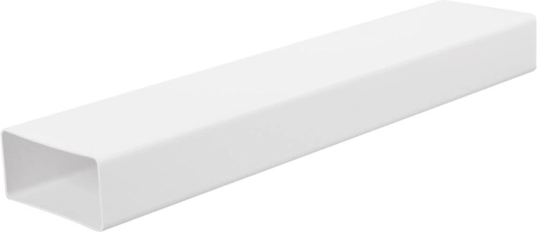 Canale di ventilazione piatto 0,5 m 220 × 55 mm
