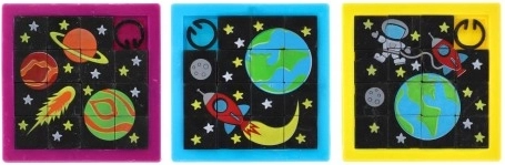 Rompicapo spaziale scorrevole per bambini