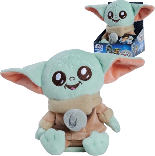 Peluches Grogu STAR WARS The Mandalorian Shoulder Squad 12 cm