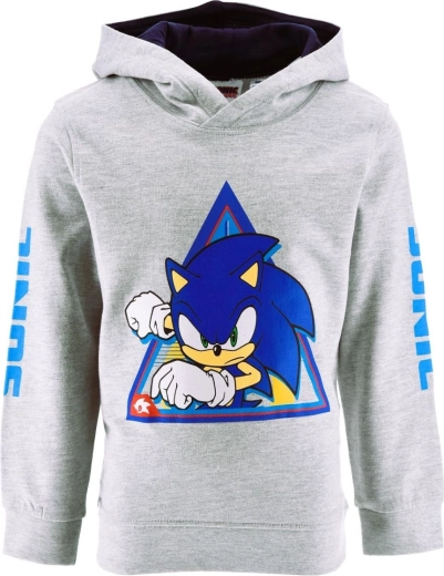 Felpa grigia Sonic