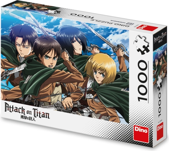 Puzzle Anime: Attack on Titan (1000 pezzi)