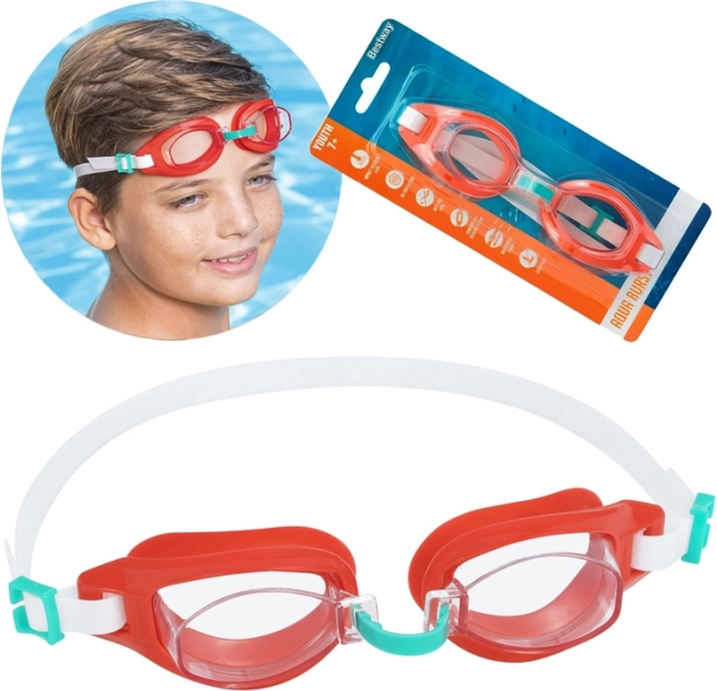 Occhialini da nuoto per bambini Bestway Aqua Burst – Rosso