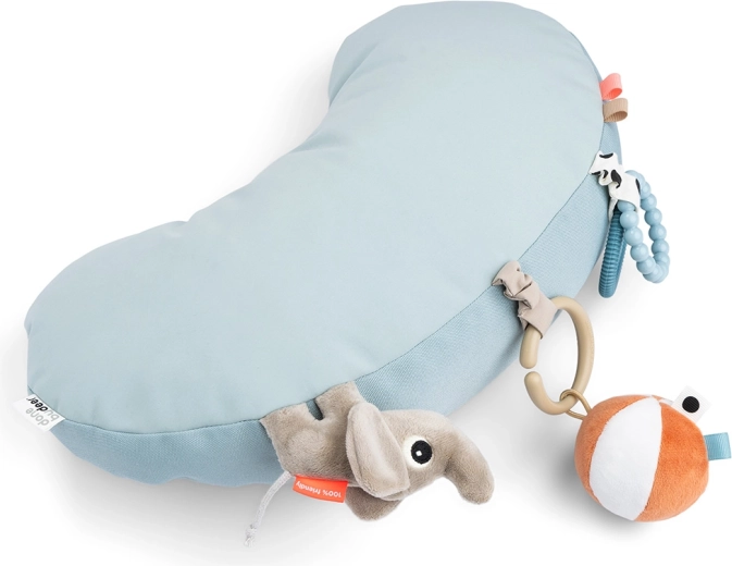 Cuscino attività Done by Deer Playground blu