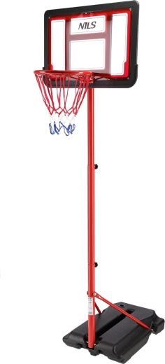 Canestro da basket per bambini NILS ZDK881A – regolabile in altezza e mobile