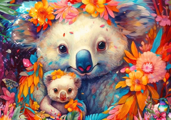 Puzzle Coccole con koala 3000 pezzi
