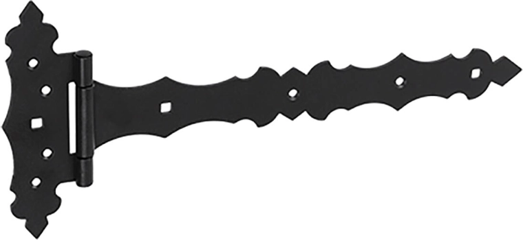 Cerniera decorativa 300 × 30 × 170 × 2,5 mm – nera