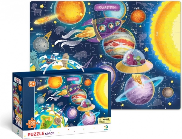 Puzzle Spazio - 100 pezzi