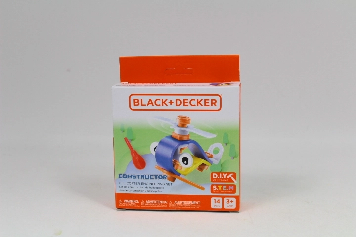 Elicottero assemblabile BLACK+DECKER per bambini