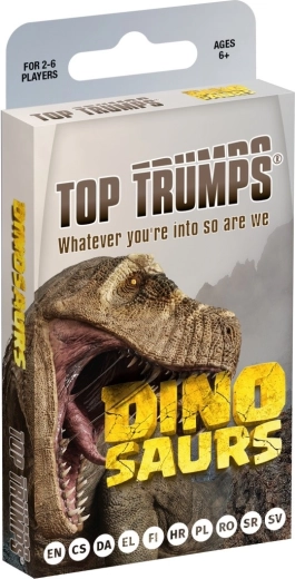Gioco di carte TOP TRUMPS – Dinosauri (tuck box)