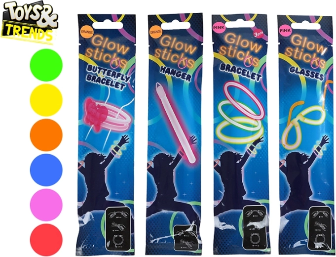 Bastoncini luminosi e accessori Toys&Trends per feste