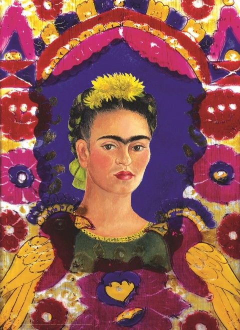 Puzzle Autoritratto Frida Kahlo 100 pezzi